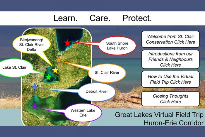 There are several Great Lakes online field trips to learn about the Great Lakes.